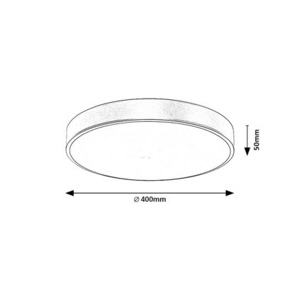 Rabalux - Plafoniera LED LED/36W/230V 3000K