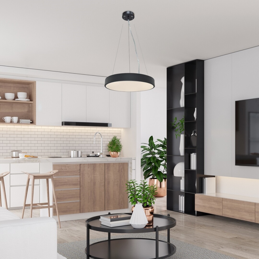 Rabalux - Lampadario LED a cavo LED/36W/230V 3000K nero