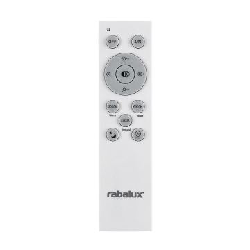 Rabalux - Lampadario a sospensione con filo LED dimmerabile LED/60W/230V 3000-6000K nero + telecomando