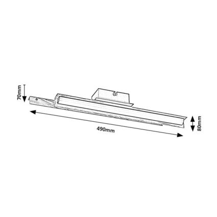 Rabalux - Applique a LED LED/12W/230V 3000K