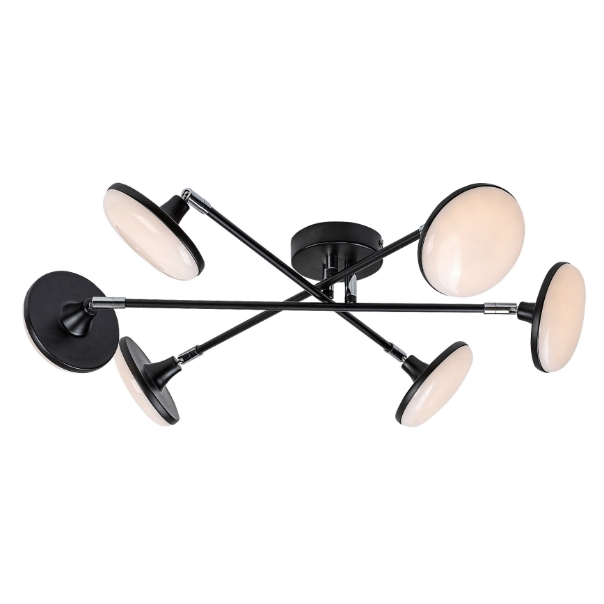 Rabalux - Lampadario a plafone LED 6xLED/4W/230V 3000K nero