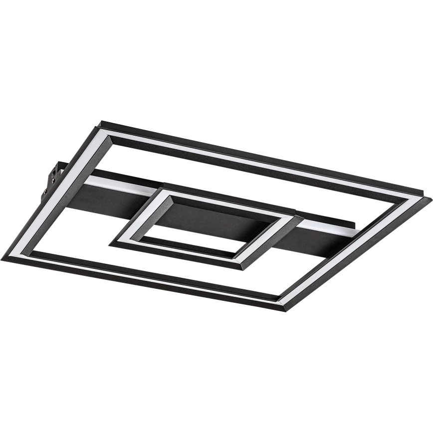 Rabalux - Plafoniera LED/48W/230V 3000K nero 48,5x48,5 cm