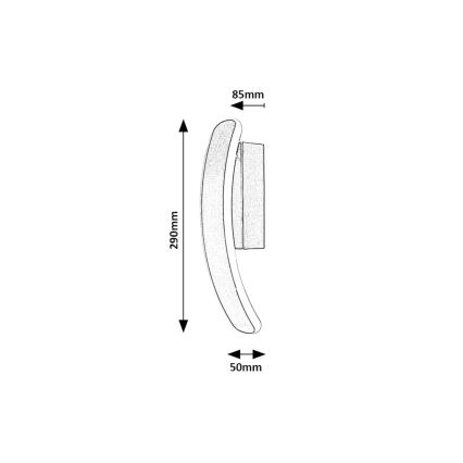 Rabalux - Applique a LED LED/12W/230V