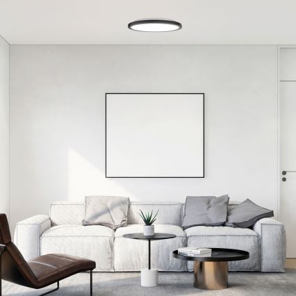 Rabalux - Plafoniera LED LED/24W/230V 3000/4000/6000K diametro 29 cm nero