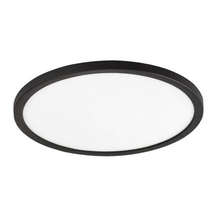 Rabalux - Plafoniera LED LED/36W/230V 3000/4000/6000K diametro 40 cm nero