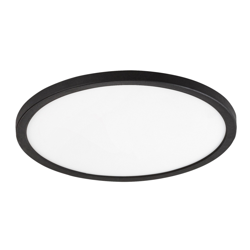 Rabalux - Plafoniera LED LED/36W/230V 3000/4000/6000K diametro 40 cm nero