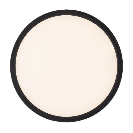 Rabalux - Plafoniera LED LED/36W/230V 3000/4000/6000K diametro 40 cm nero