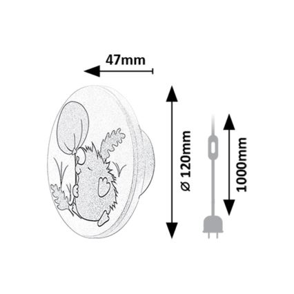 Rabalux - Applique a LED LED/9W/230V 3000/4000/6500K