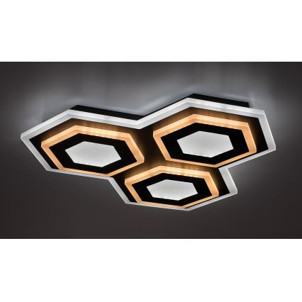 Rabalux - Plafoniera LED dimmerabile LED/72W/230V 3000/6000K 41,5x41,5 cm + telecomando