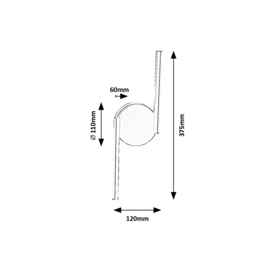 Rabalux - Applique a LED LED/8W/230V 4000K