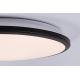 Rabalux - Plafoniera LED LED/18W/230V 3000K nero 27 cm