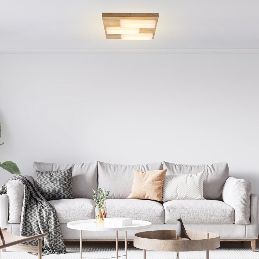 Rabalux - Plafoniera LED LED/30W/230V 3000K quercia 40x40 cm