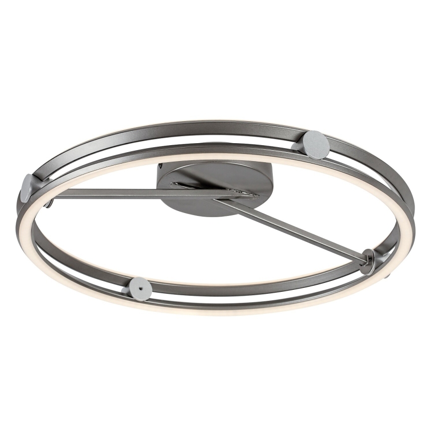 Rabalux - Plafoniera dimmerabile a LED LED/60W/230V 3000-6500K Ø 50 cm grigio + telecomando