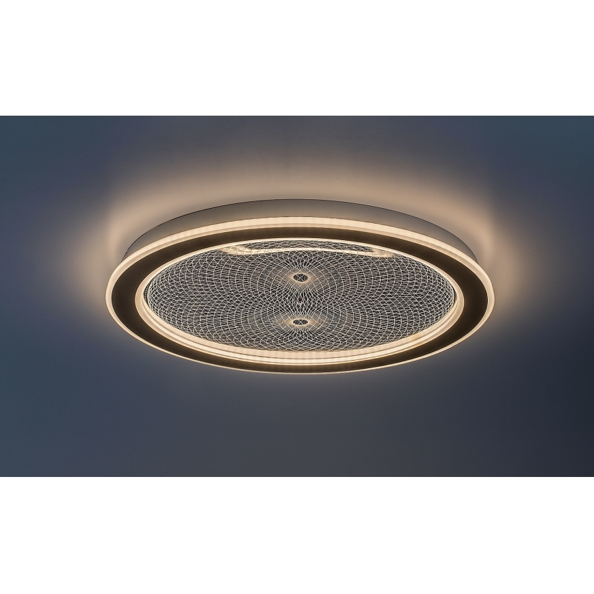 Rabalux - Plafoniera da soffitto dimmerabile LED/34W/230V 3000-6500K Ø 51 cm + telecomando