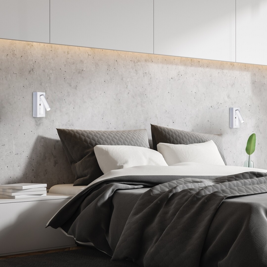 Rabalux - Luce Spot da parete a LED LED/4W/230V bianco