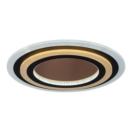 Rabalux - Plafoniera LED dimmerabile LED/56W/230V 3000/4000/6000K cromo opaco/nero + telecomando