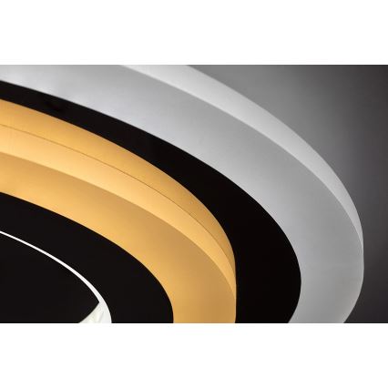 Rabalux - Plafoniera LED dimmerabile LED/56W/230V 3000/4000/6000K cromo opaco + telecomando Ø 45 cm