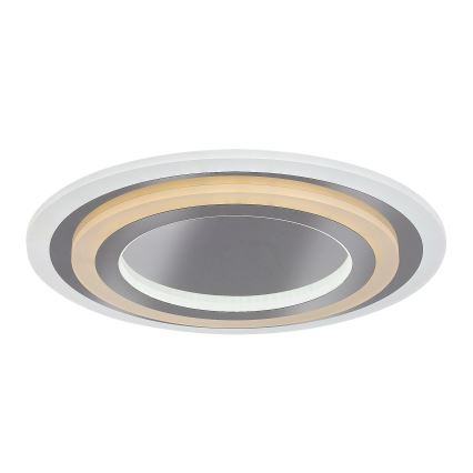Rabalux - Plafoniera LED dimmerabile LED/56W/230V 3000/4000/6000K cromo opaco + telecomando Ø 45 cm