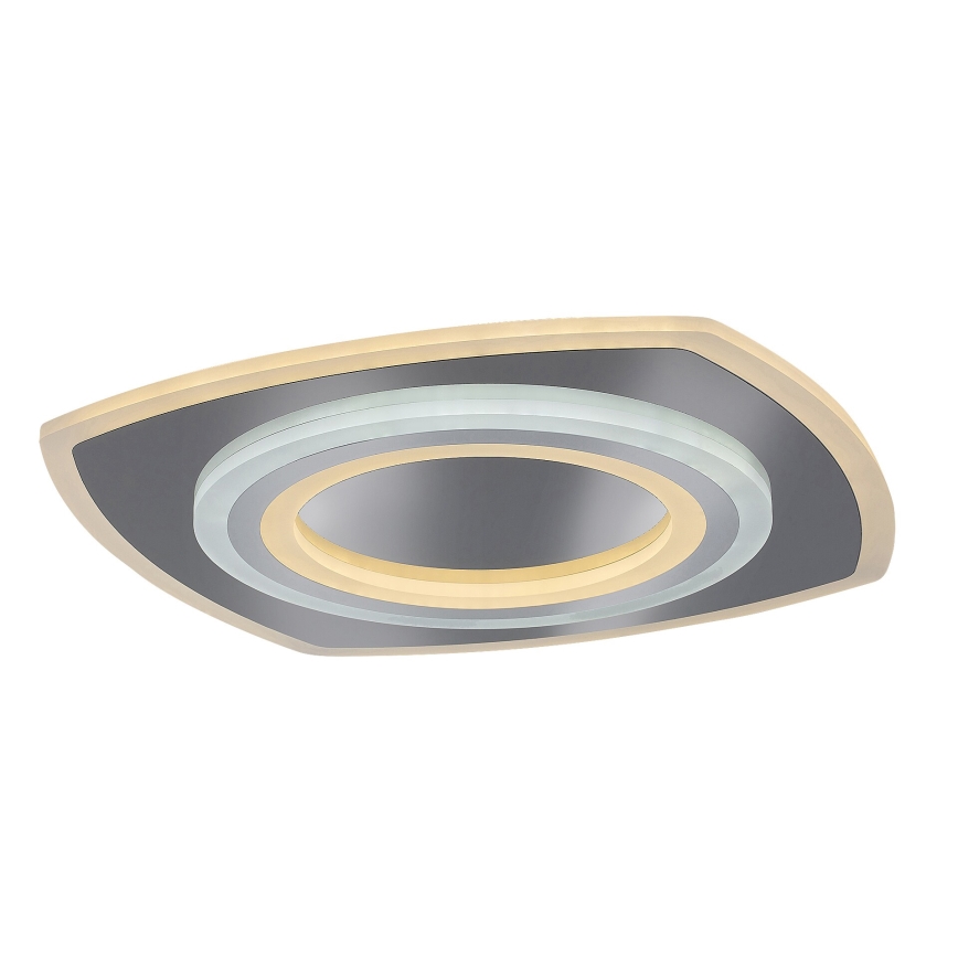 Rabalux - Plafoniera dimmerabile a LED 60W/230V 3000/4000/6000K, finitura cromo opaco + telecomando 48x48 cm