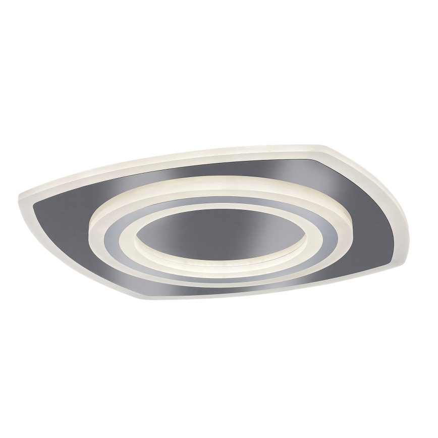 Rabalux - Plafoniera dimmerabile a LED 60W/230V 3000/4000/6000K, finitura cromo opaco + telecomando 48x48 cm