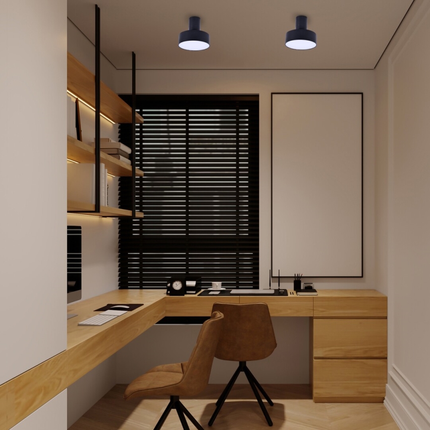 Rabalux - Plafoniera LED LED/16W/230V 3000K nero
