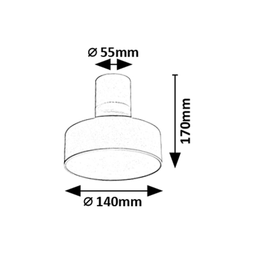 Rabalux - Plafoniera LED LED/16W/230V 3000K bianco