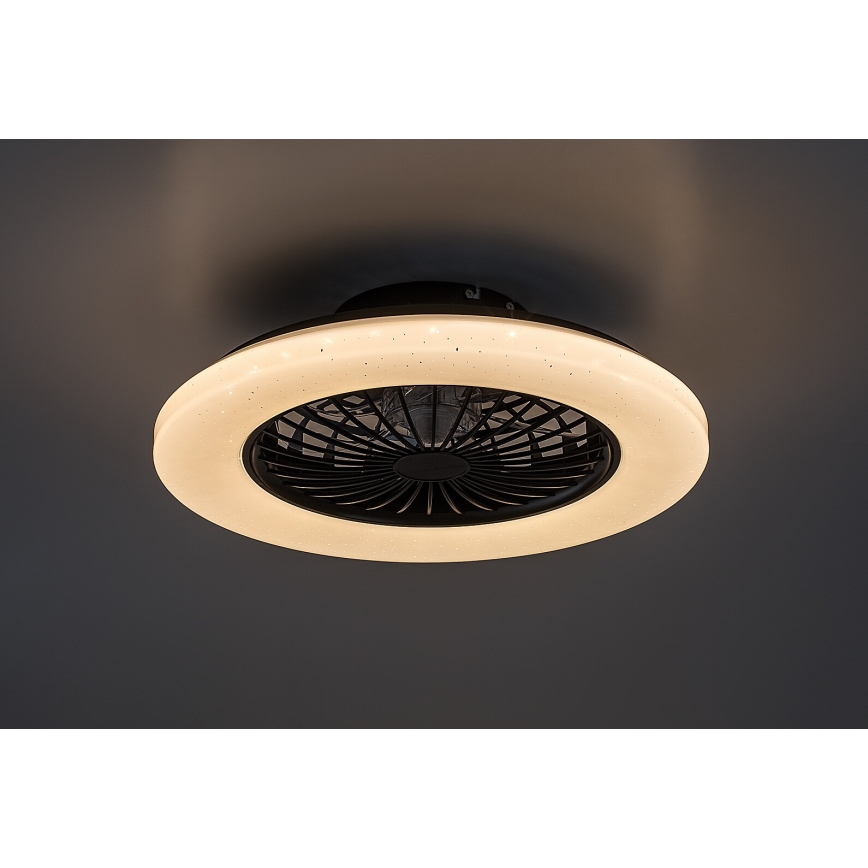 Rabalux - Lampada da soffitto dimmerabile a LED con ventilatore LED/48W/230V 3000-6500K + telecomando