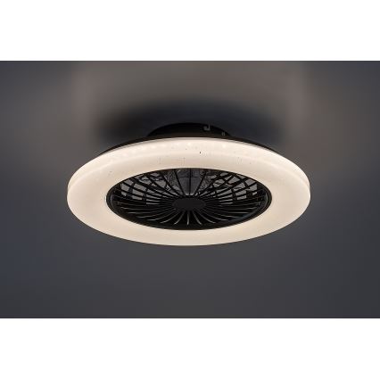 Rabalux - Lampada da soffitto dimmerabile a LED con ventilatore LED/48W/230V 3000-6500K + telecomando