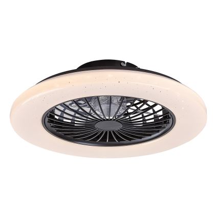 Rabalux - Lampada da soffitto dimmerabile a LED con ventilatore LED/48W/230V 3000-6500K + telecomando