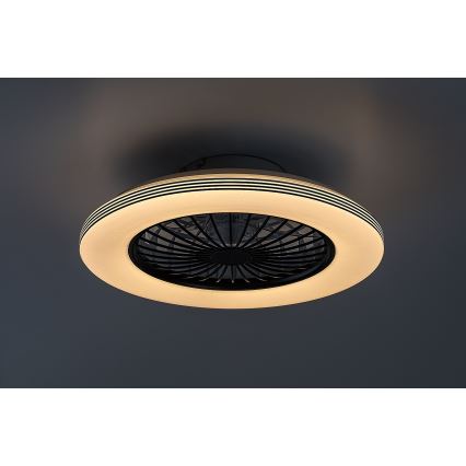 Rabalux - Lampada da soffitto dimmerabile a LED con ventilatore LED/48W/230V 3000-6500K + telecomando