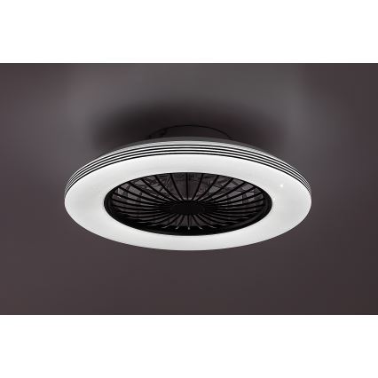Rabalux - Lampada da soffitto dimmerabile a LED con ventilatore LED/48W/230V 3000-6500K + telecomando
