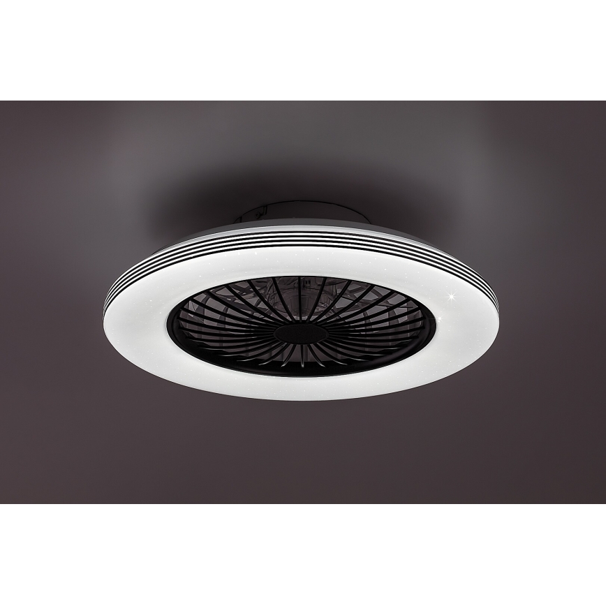 Rabalux - Lampada da soffitto dimmerabile a LED con ventilatore LED/48W/230V 3000-6500K + telecomando