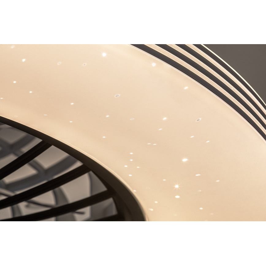 Rabalux - Lampada da soffitto dimmerabile a LED con ventilatore LED/48W/230V 3000-6500K + telecomando