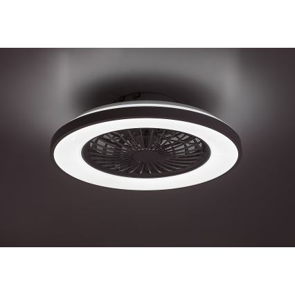 Rabalux - Lampada da soffitto dimmerabile a LED con ventilatore LED/48W/230V 3000-6500K + telecomando