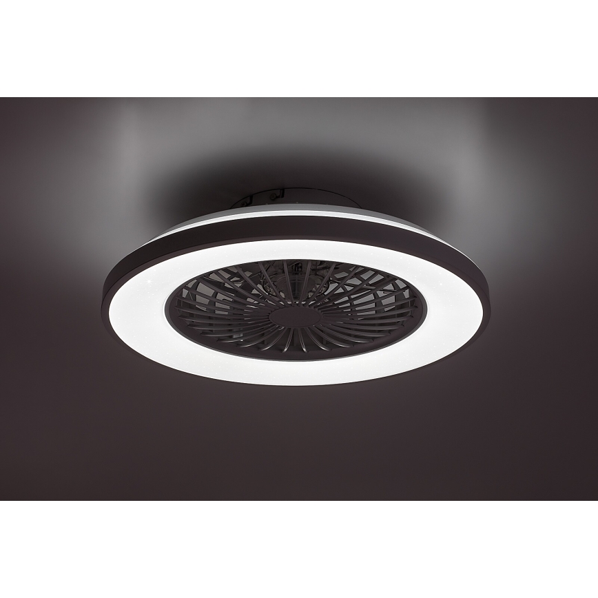 Rabalux - Lampada da soffitto dimmerabile a LED con ventilatore LED/48W/230V 3000-6500K + telecomando