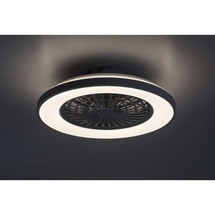 Rabalux - Lampada da soffitto dimmerabile a LED con ventilatore LED/48W/230V 3000-6500K + telecomando