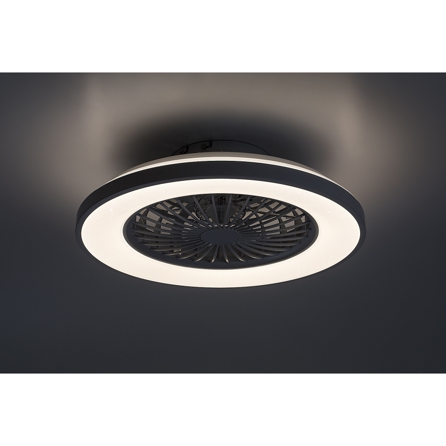 Rabalux - Lampada da soffitto dimmerabile a LED con ventilatore LED/48W/230V 3000-6500K + telecomando