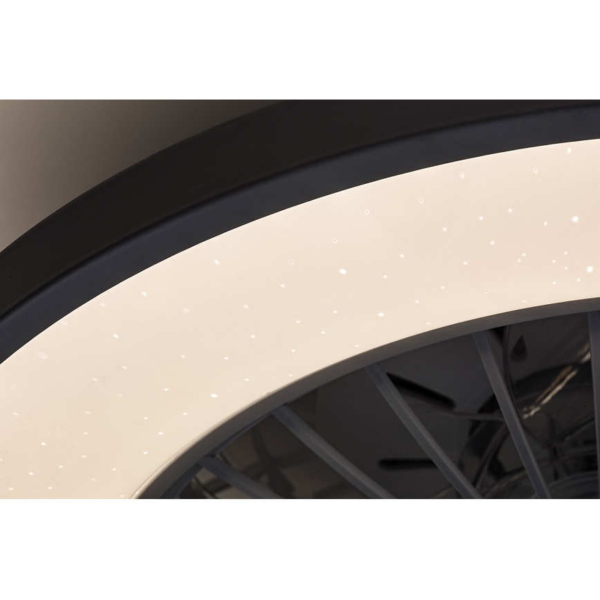 Rabalux - Lampada da soffitto dimmerabile a LED con ventilatore LED/48W/230V 3000-6500K + telecomando