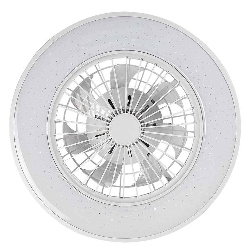 Rabalux - Lampada da soffitto dimmerabile a LED con ventilatore LED/48W/230V 3000-6500K + telecomando