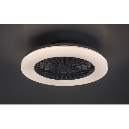Rabalux - Lampada da soffitto dimmerabile LED RGB con ventilatore LED/48W/230V 3000-6500K + telecomando
