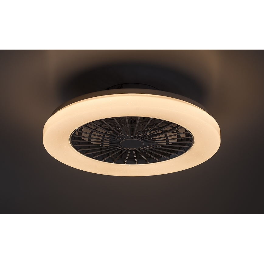 Rabalux - Lampada da soffitto dimmerabile LED RGB con ventilatore LED/48W/230V 3000-6500K + telecomando