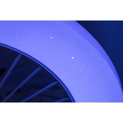 Rabalux - Lampada da soffitto dimmerabile LED RGB con ventilatore LED/48W/230V 3000-6500K + telecomando