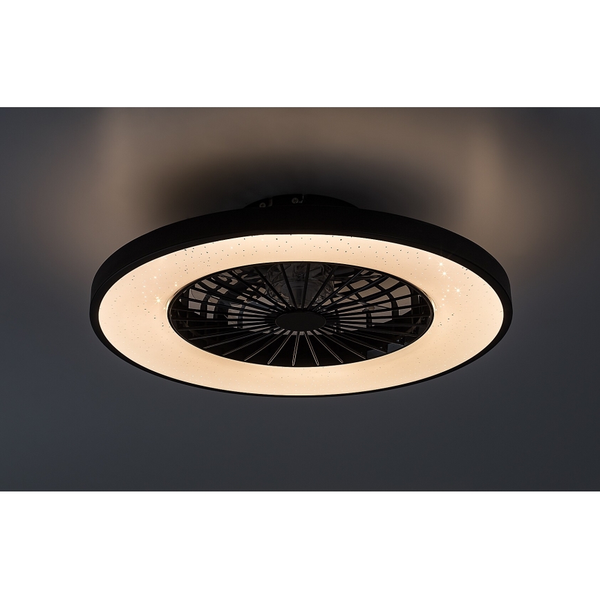 Rabalux - Lampada da soffitto dimmerabile a LED con ventilatore LED/72W/230V 3000-6500K + telecomando