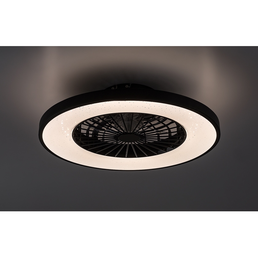 Rabalux - Lampada da soffitto dimmerabile a LED con ventilatore LED/72W/230V 3000-6500K + telecomando