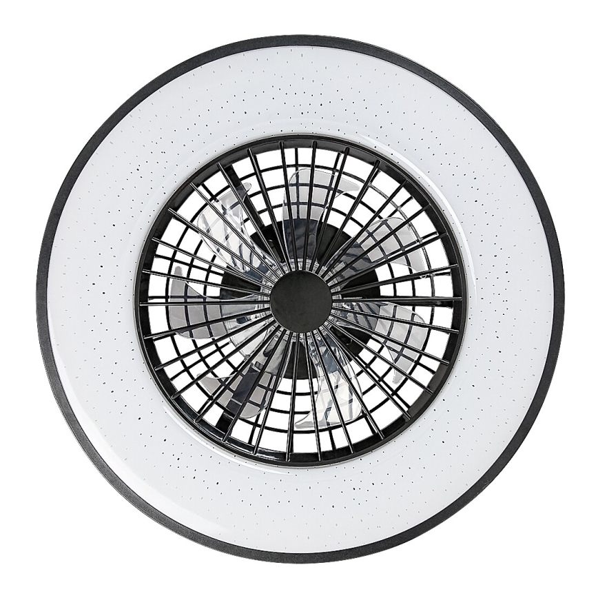 Rabalux - Lampada da soffitto dimmerabile a LED con ventilatore LED/72W/230V 3000-6500K + telecomando