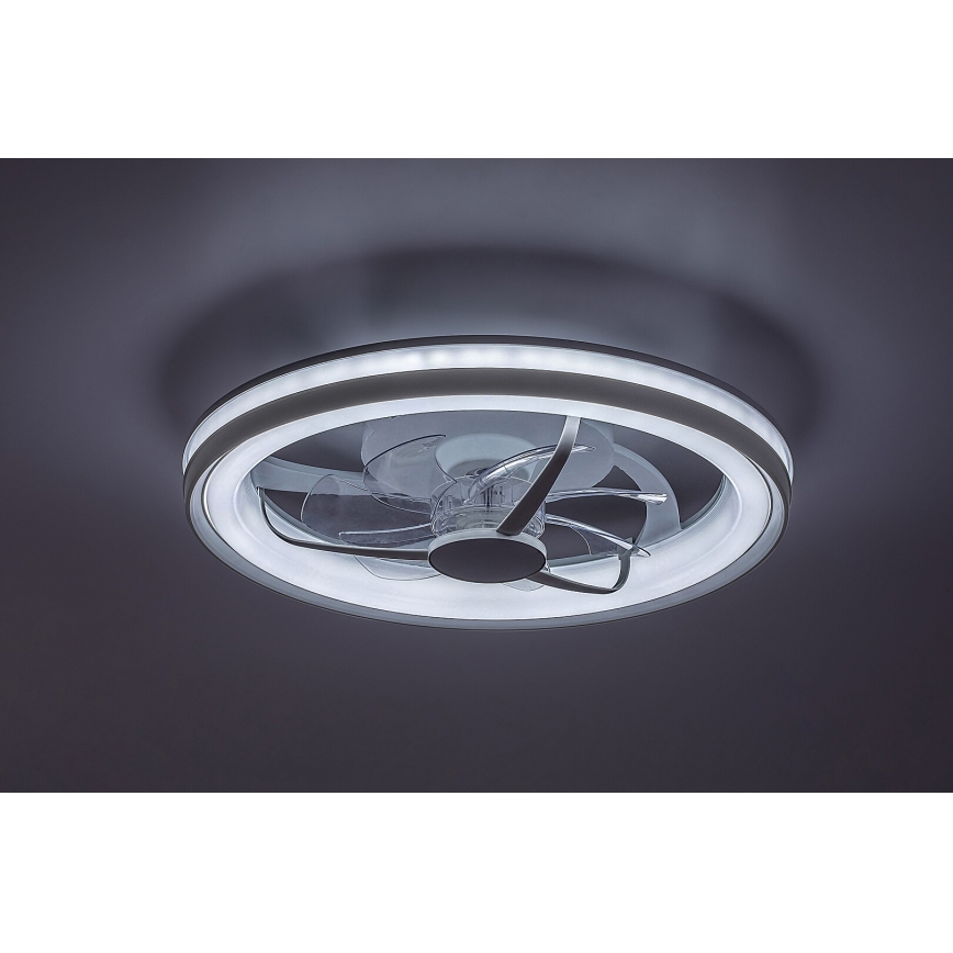 Rabalux - LED Plafoniera dimmerabile con ventilatore LED/40W/230V 3000/4000/6000K Wi-Fi + telecomando
