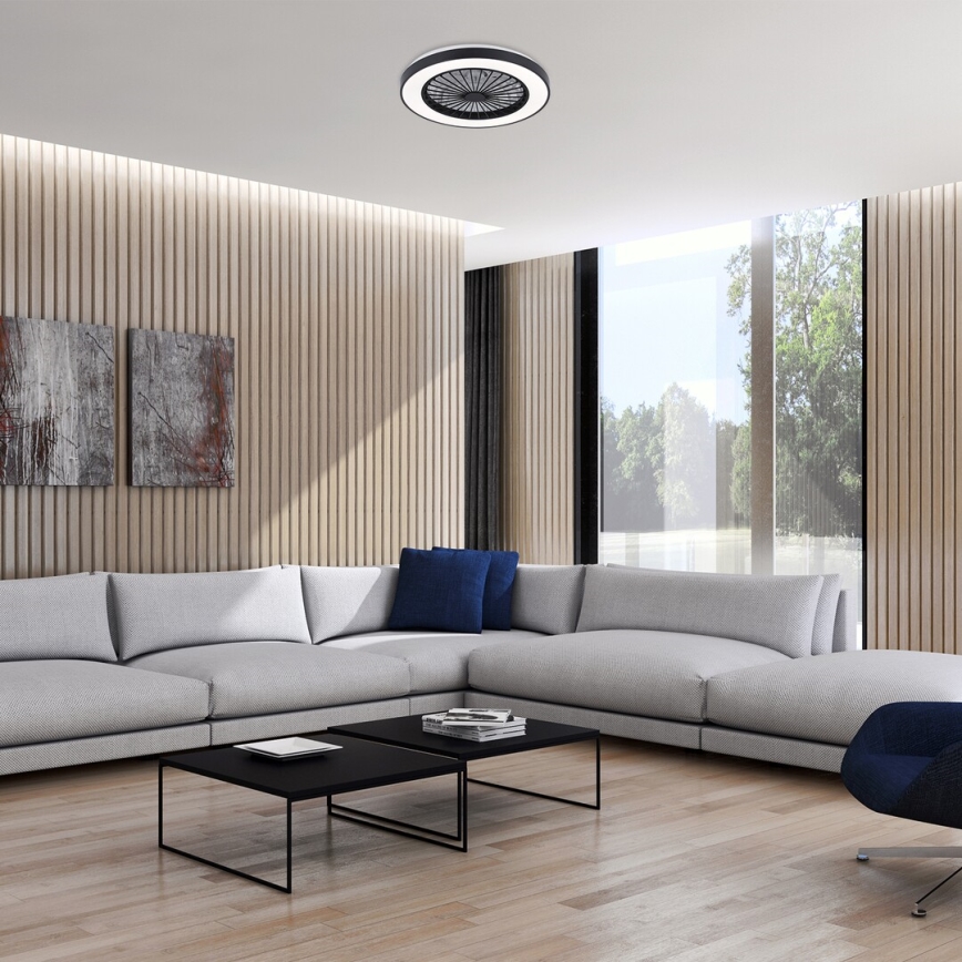 Rabalux - LED Plafoniera dimmerabile con ventilatore LED/40W/230V 3000/4000/6000K Wi-Fi + telecomando