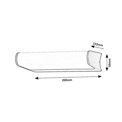 Rabalux - Applique LED da esterno LED/6,5W/230V IP44