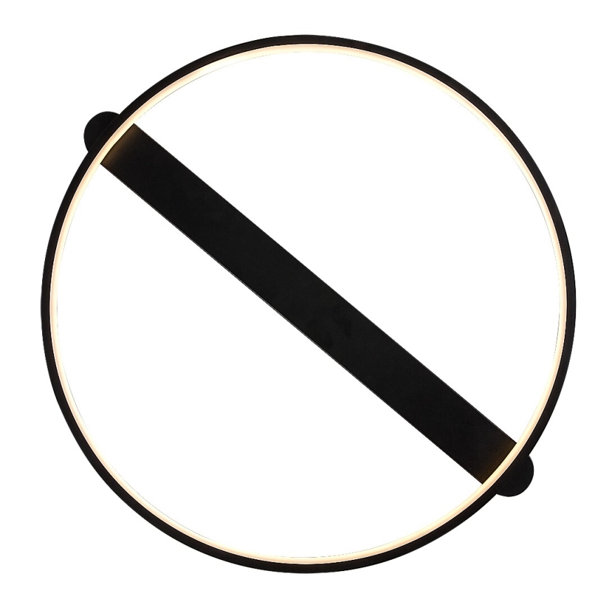 Rabalux - Plafoniera LED/45W/230V 3000K 50x55 cm nera