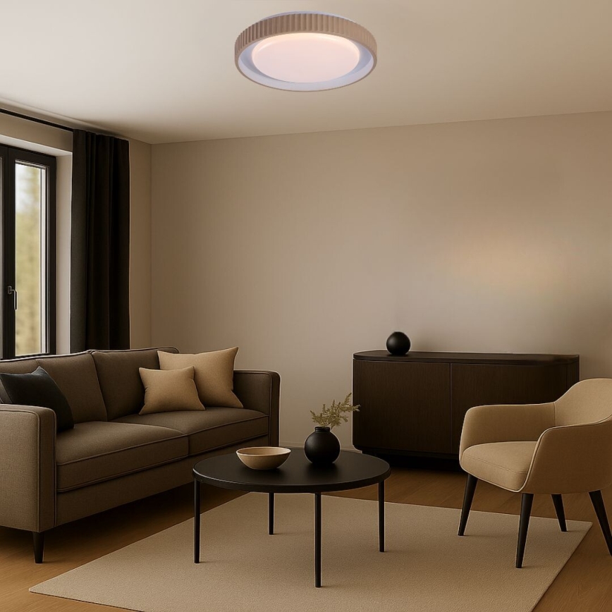Rabalux - Plafoniera dimmerabile a LED 48W/230V 3000-6500K Ø 49,5 cm + telecomando